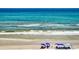 Beautiful blue ocean view with people enjoying the beach at 4141 S Atlantic Ave # 605, New Smyrna Beach, FL 32169