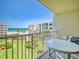 Enjoy the view from the balcony overlooking manicured lawns and the ocean beyond at 4175 S Atlantic Ave # 4110, New Smyrna Beach, FL 32169