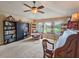 Bright bonus room with scenic views and versatile furnishings for comfortable and stylish living at 6804 Forkmead Ln, Port Orange, FL 32128
