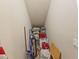 Compact storage space filled with various household items, maximizing functionality in the home at 6804 Forkmead Ln, Port Orange, FL 32128