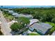 Breathtaking aerial view of a neighborhood near the ocean, highlighting community charm, proximity to the beach at 805 E 18Th Ave, New Smyrna Beach, FL 32169