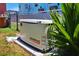 Home generator for whole home power, installed outside at 805 E 18Th Ave, New Smyrna Beach, FL 32169