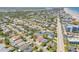 Aerial view of the neighborhood with proximity to the ocean and beach at 821 Ocean Ave, New Smyrna Beach, FL 32169