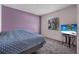 Comfortable bedroom featuring carpet and a serene atmosphere, ready for relaxation at 837 Acorn Ln, Port Orange, FL 32127