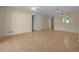 Open-concept living room featuring tile floors and ample natural light at 837 Acorn Ln, Port Orange, FL 32127