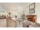 Light and bright open living room featuring high ceilings, tile floors and formal seating at 904 Clubhouse Blvd, New Smyrna Beach, FL 32168