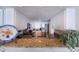 Modern kitchen with granite countertops, stainless steel appliances, and white cabinetry at 1051 Ocean Shore Blvd # 502, Ormond Beach, FL 32176
