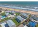Aerial view shows this coastal community with the ocean right across the street at 2898 Ocean Shore Blvd # 5020, Ormond Beach, FL 32176