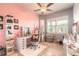 Luxurious room with custom vanity, plush rug, and large window for natural light at 2939 Bella Flore Ter, New Smyrna Beach, FL 32168