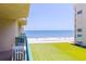 This condo has a relaxing balcony overlooking the beach and ocean at 4555 S Atlantic Ave # 4310, Port Orange, FL 32127