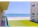 Enjoy amazing beach views from the privacy of this condo balcony at 4555 S Atlantic Ave # 4310, Port Orange, FL 32127