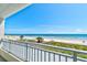 Enjoy breathtaking ocean views from the condo's private balcony overlooking the white sandy beach at 5207 S Atlantic Ave # 224, New Smyrna Beach, FL 32169