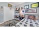 Bedroom featuring a full sized bed, closet and decor at 5849 Ansley Way, Mount Dora, FL 32757