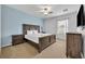 Cozy bedroom with a comfortable bed and stylish decor at 5244 Oakbourne Ave, Davenport, FL 33837