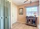 Bright kitchen featuring ample cabinet space, updated lighting and a view to the backyard at 966 N Ronald Reagan Blvd, Longwood, FL 32750
