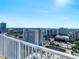 Balcony with cityscape views at 155 S Court Ave # 2107, Orlando, FL 32801
