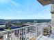 Expansive balcony overlooking the city at 155 S Court Ave # 2107, Orlando, FL 32801