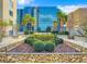 Relaxing courtyard with landscaping and seating at 155 S Court Ave # 2107, Orlando, FL 32801