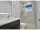 Modern bathroom with vanity, toilet and shower at 3016 Kensington Ave, Davenport, FL 33837