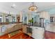 Spacious kitchen with center island and hardwood floors at 800 W 2Nd Ave, Windermere, FL 34786