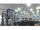 Community gym featuring treadmills, weights, and tvs at 4424 S Texas Ave, Orlando, FL 32839