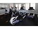 Community gym offering several modern machines for cardio and fitness, set up on an impact-absorbing floor at 1507 Tranquil Ave, Clermont, FL 34714