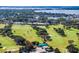 Aerial shot displays golf course and beautiful community at 6254 Masters Blvd # D106, Orlando, FL 32819