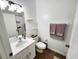 Clean bathroom with updated vanity, fixtures, and a well-maintained shower and tub combo at 4865 Cypress Woods Dr # 2204, Orlando, FL 32811