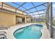 Private pool and spa with screened patio at 6078 Broad Oak Dr, Davenport, FL 33837