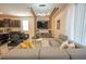 Comfortable living space features modern décor and seamless transition to kitchen at 4189 Lana Ave, Davenport, FL 33897