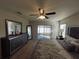 Main bedroom with backyard access at 1080 Condor Dr, Haines City, FL 33844