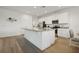 Modern kitchen with center island, stainless steel appliances, and granite counters at 4949 Olivia Ct, St Cloud, FL 34772