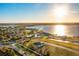 An aerial view of a beautiful waterfront community surrounded by lakes and mature trees at 839 Waterfern Trail Dr, Auburndale, FL 33823