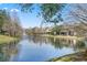 Community waterfront view with pond and fountain at 1429 Milledge Ln # 1429, Davenport, FL 33896