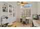 Bright office with built-in shelving and large window at 6130 Blakeford Dr, Windermere, FL 34786