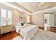 Serene main bedroom with hardwood floors and plenty of natural light at 8625 Bay Hill Blvd, Orlando, FL 32819