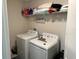 Convenient laundry room with washer and dryer at 4499 Magnolia Ridge Ct, Kissimmee, FL 34746