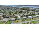 Aerial view showcasing the home's location in a residential area at 36 Camellia Dr, Ormond Beach, FL 32176