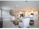 Bright living room featuring neutral tones, comfortable furnishings, and an open floor plan at 1676 Andover Ridge Dr, Deland, FL 32720