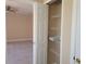 Walk-in closet with wire shelving providing ample storage space at 143 Tigerlily Ct, Davenport, FL 33837