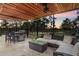 Relaxing outdoor patio overlooking a lake at sunset at 39250 Forest Dr, Eustis, FL 32736