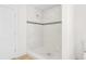 Large walk-in shower with marble-style tile at 1929 Sipes Ave, Sanford, FL 32771