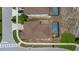Aerial view of the property showcasing its private backyard pool with plenty of patio space at 8951 Hilton Ridge Ave, Kissimmee, FL 34747