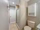 Tiled bathroom featuring a glass shower door and stylish tile at 759 Little Wekiva Cir, Altamonte Springs, FL 32714