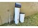 Exterior of the home showing a Brita PRO water filtration system attached to an outside wall at 5692 Camilla St, St Cloud, FL 34771