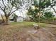 Large fenced backyard with mature trees offering ample shade and privacy at 106 Georgia Ave, Saint Cloud, FL 34769