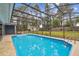 Inviting screened pool with large patio area at 822 Fairview Ave, Altamonte Springs, FL 32701