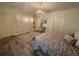 Luxurious main bedroom with walk-in closet and elegant chandelier at 5021 Harbor Hts, Lady Lake, FL 32159