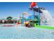 Community waterpark featuring colorful slides, splash zones and a variety of fun activities for the whole Gathering at 2054 Rome Dr, Kissimmee, FL 34747