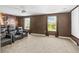 Home theater with projector and comfortable seating at 8831 Interlocking Ct, Davenport, FL 33896